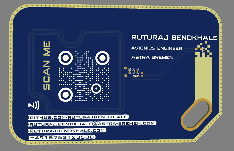 Interactive PCB Business Card